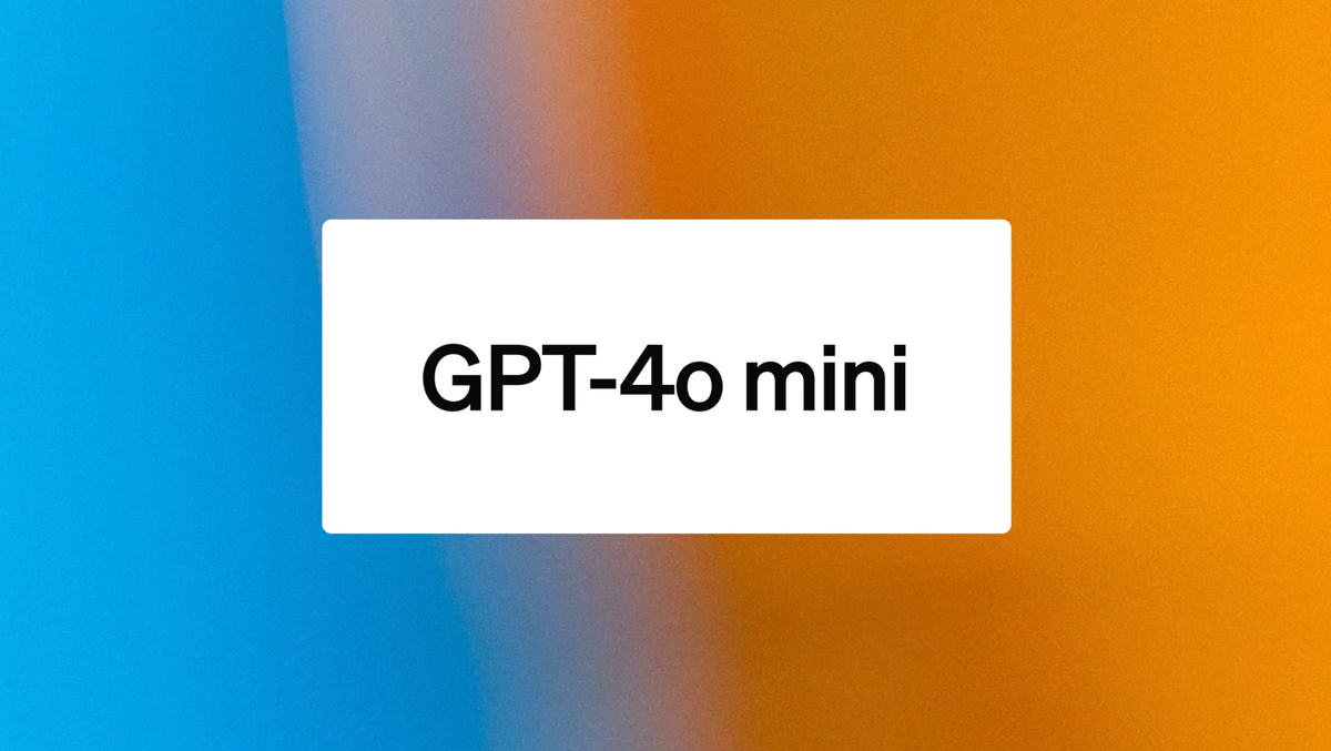 GPT-4o mini : OpenAI dévoile son modèle d'IA le plus accessible